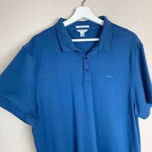 Calvin Klein Men’s blue Polo Shirt Size XL